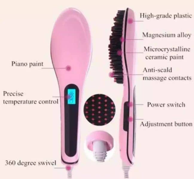 hair straightener brush 1