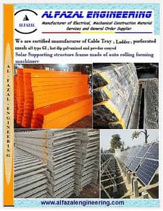 Cable Tray/ Perforated Cable tray/ in pakistan/ manufacturer/lahore