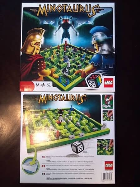 Lego 3841 Games - Minotaurus box packed new set 1