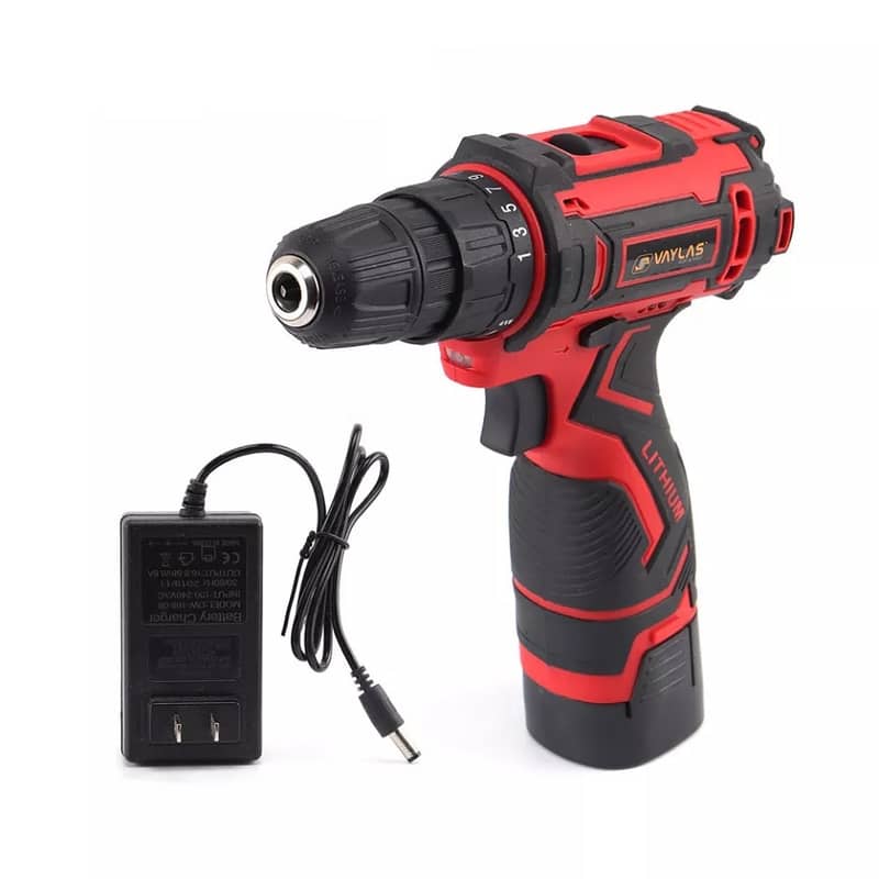 Cordless Electric Battery Operated Drill 12V Rechargeable Battery 1