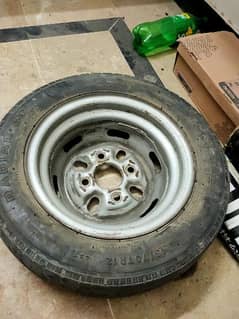 Tyre 12"  and Rim for Mehran car 0