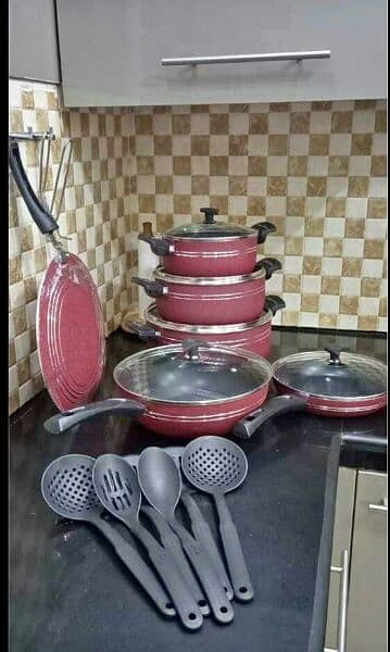 nonstick set UK imported 18pcs 0