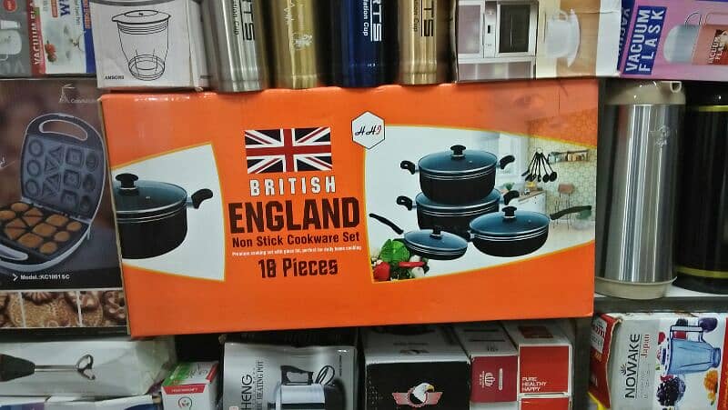 nonstick set UK imported 18pcs 1