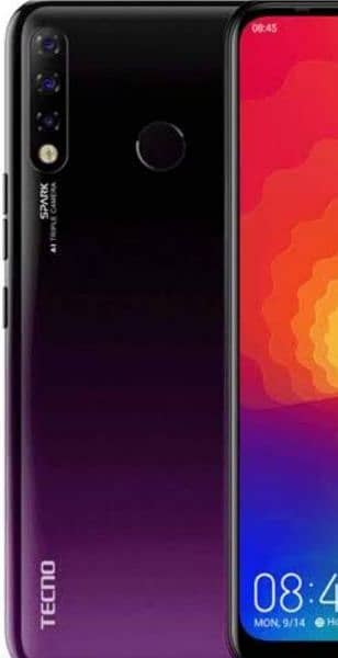 Tecno Spark 4 ram 3GB memory 32GB 0