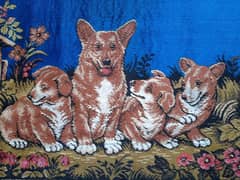 1"8 X 3"2 Ft. Animals pictorial wall hanging tapestry 0