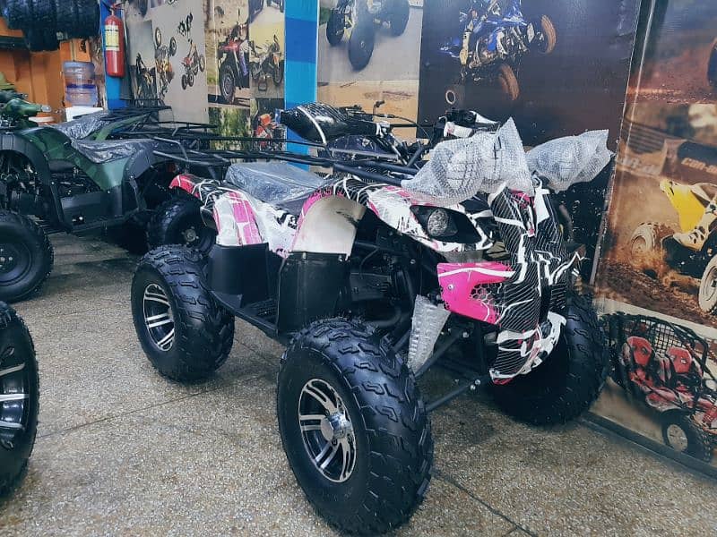 fresh dubai import 250cc atv quad 4 wheels delivery all Pakistan 8