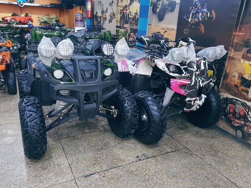 fresh dubai import 150cc 250cc atv quad 4 wheels delivery all Pakistan 5