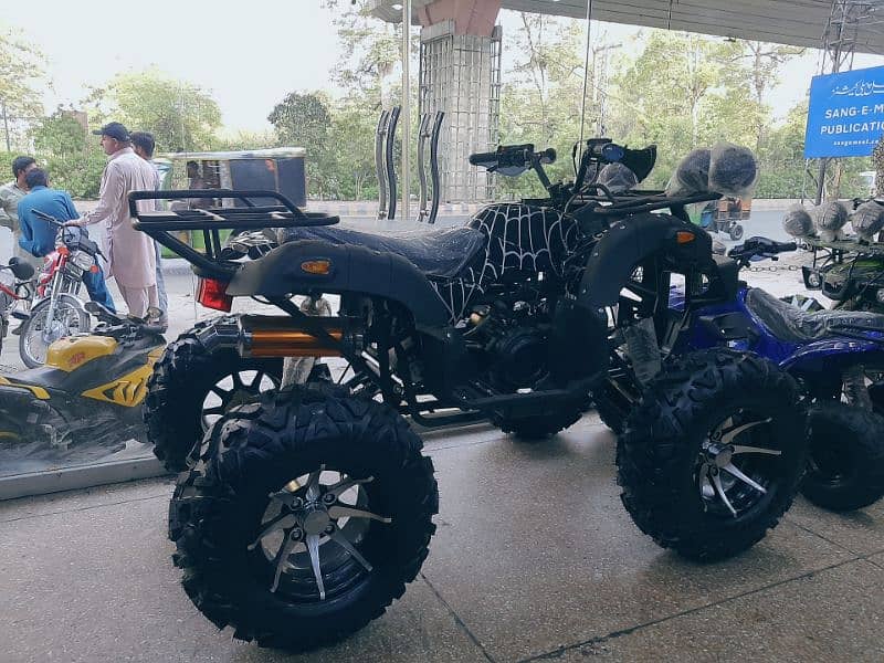 fresh dubai import 250cc atv quad 4 wheels delivery all Pakistan 11