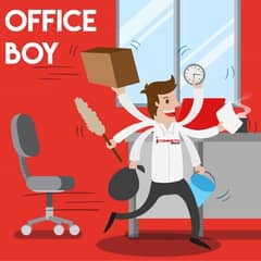 office boy for office in Gulberg 3
