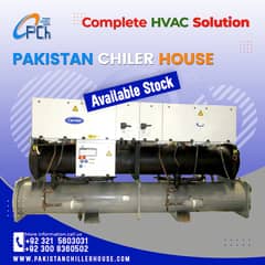 Carrier Water Cooled Chiller, Air compressor , cold storage,