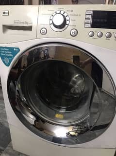 Direct drive Lg front load washing machine 8kg mobile#03335307067