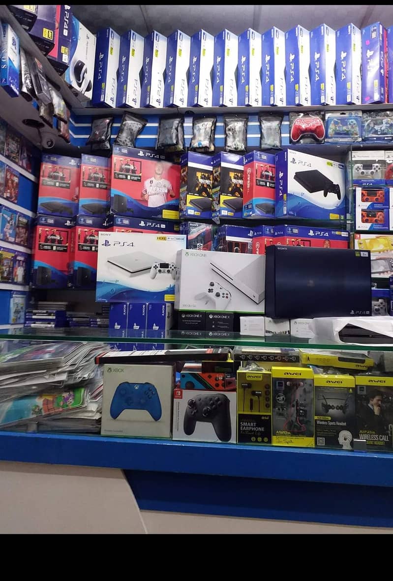 PS5 PS4 Games Shop Karachi slim pro Fat 500gb 1tb console controller 0