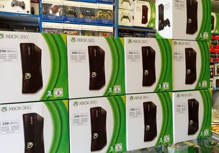 Xbox 360 slim 250gb jailbreak with games