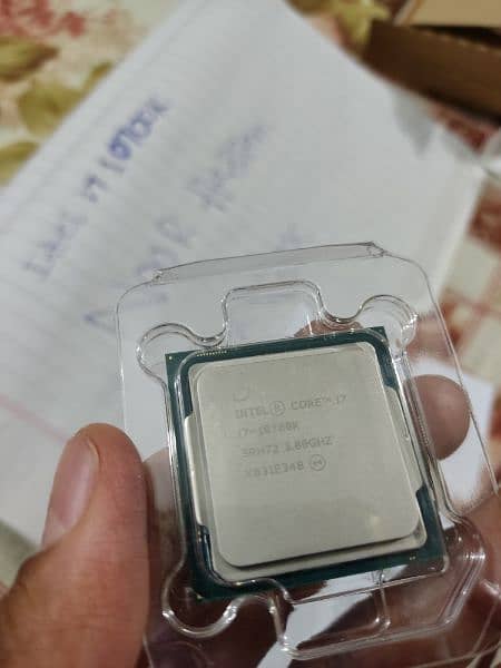 intel i7 10700k with box 2