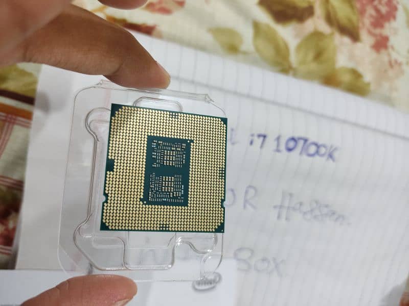 intel i7 10700k with box 3