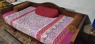 Deewan cum Bed cum Sofa,for Lawn, Room, open Spacious place Solid Wood