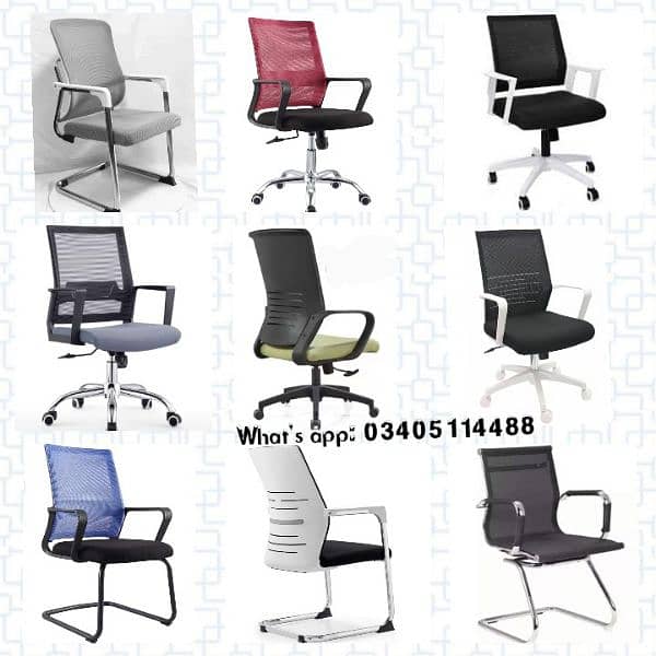 Imported office visitor/ revolving/ visitor/ boss/ gaming chairs. 2