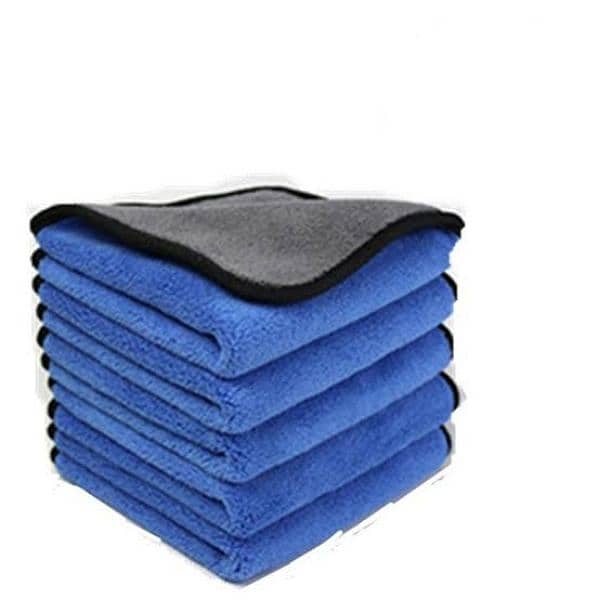 Microfiber Cleaning Cloth (Gray/Blue)(Green/Gray) 2