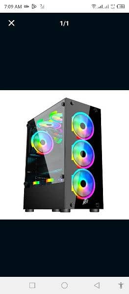 Gaming Casing For Computers,  RGB fans are include in this price 3