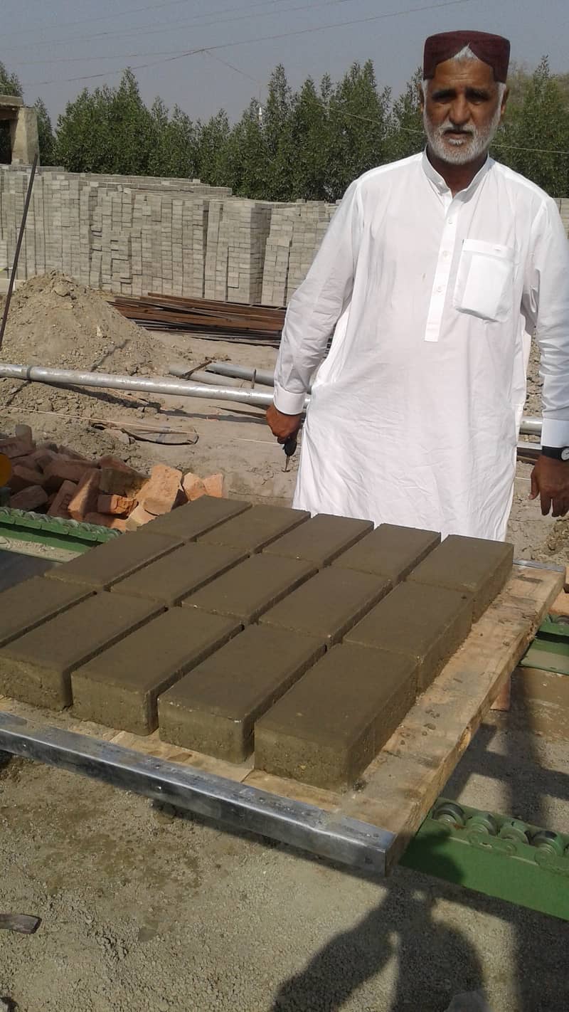 Flyash Bricks Making plant 15000 production capcity 15