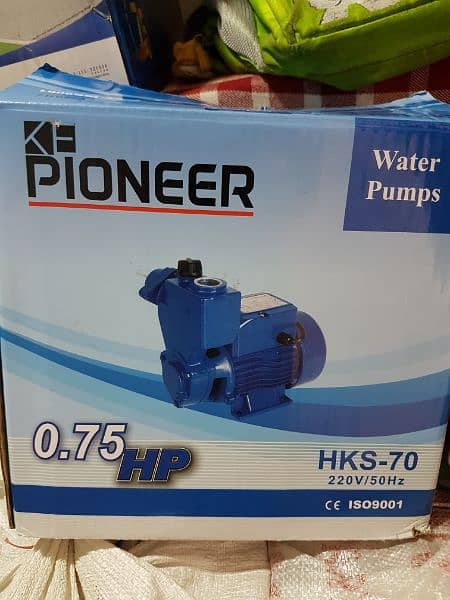 PIONEER HKS 70 water pump . 75HP 10