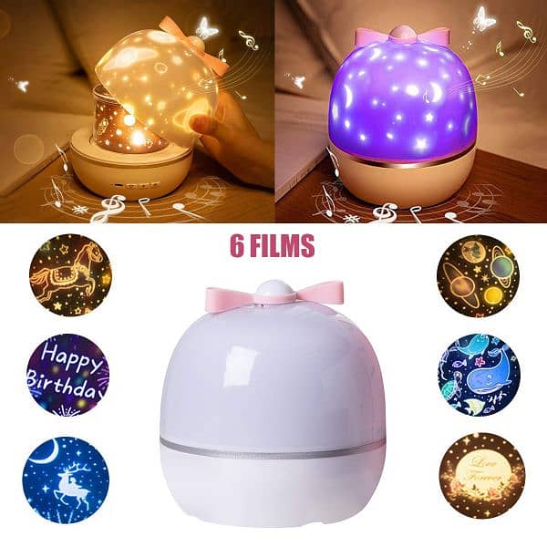 kids night projection lamp 1