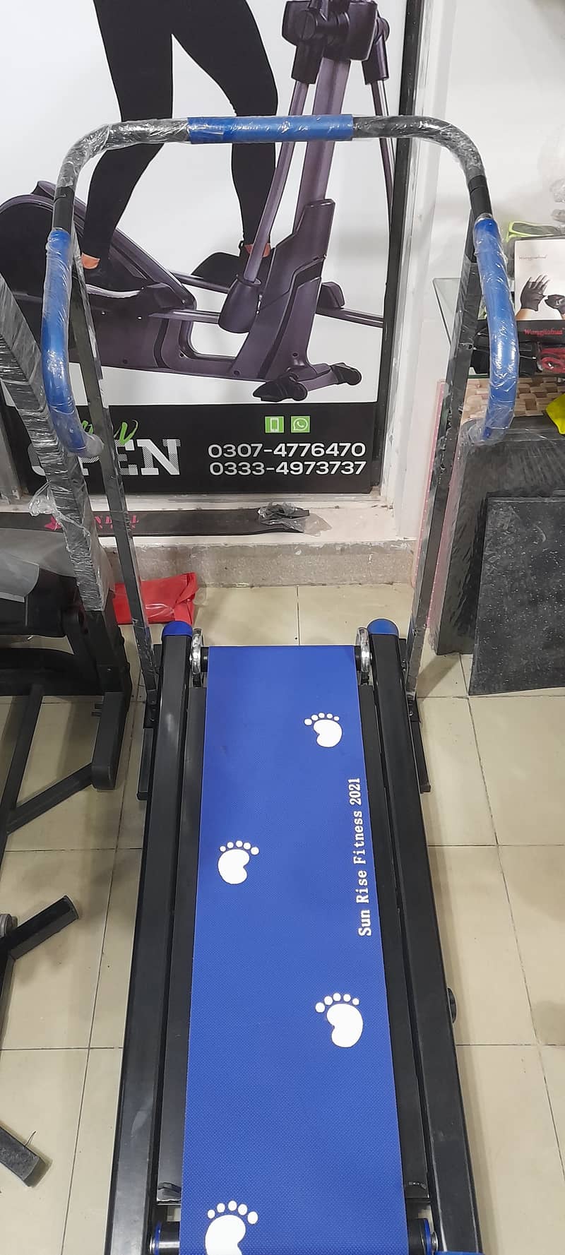 Manual Rollers Treadmill Exercise machine. 03334973737 1