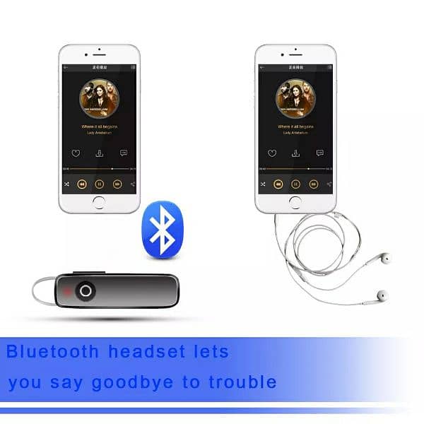 Bluethooth wireless Headset 3