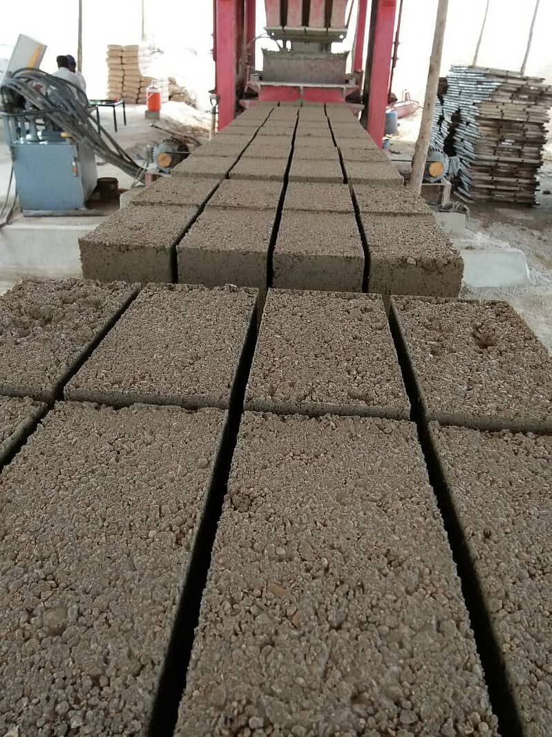 Concrete Light weight automatic paver tiles tuff tiles making plant 13