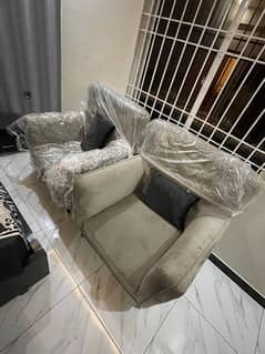 2 seater luxury sofa chair