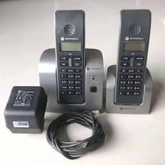 Wireless Intercom with landline option Motorola
