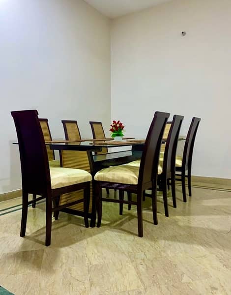8 seater dining table top glass 3