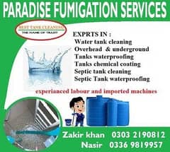 fumigation | pest control | termite control | Water Tank Cleaning