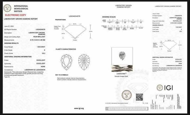 Moissanite Diamond Heart and Round shape 4