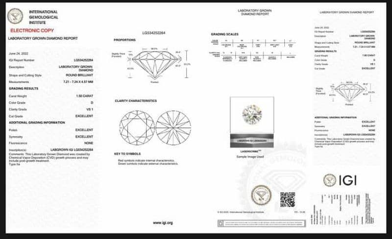 Moissanite Diamond Heart and Round shape 6