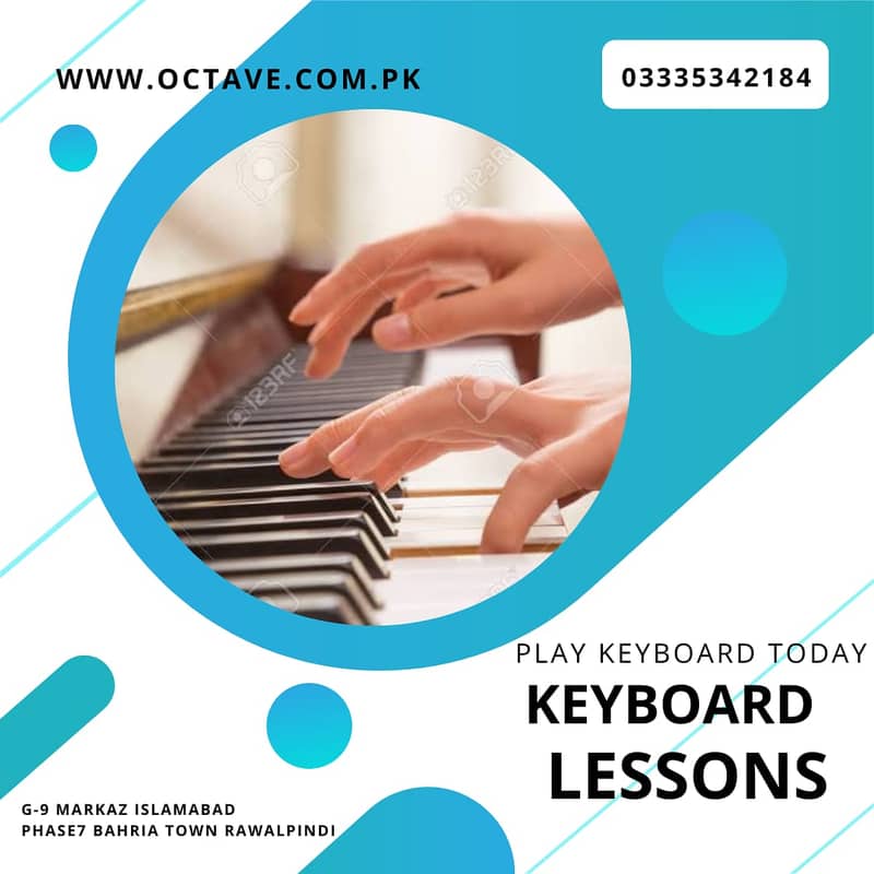 Keyboard Lessons at Octave Guitar Shop 0