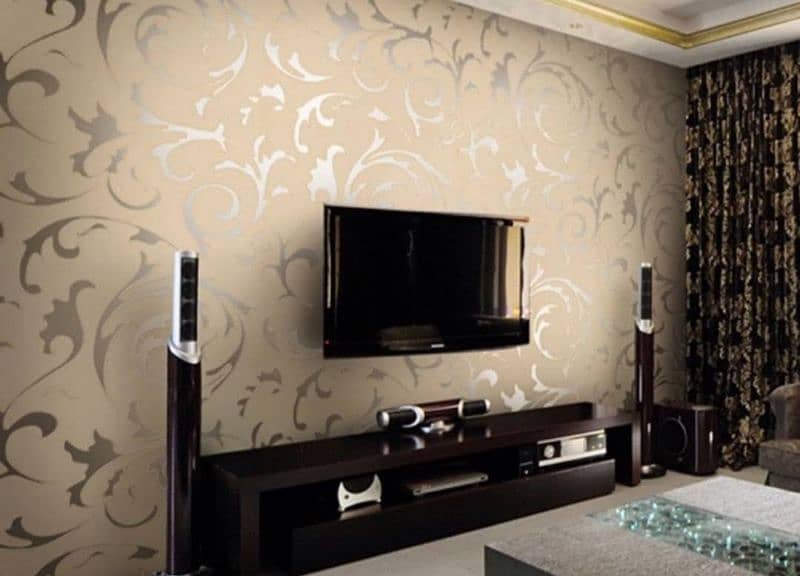 Wallpaper - Glass Paper - Vinyl - Pvc Paneling - Wall Paper Picture 3