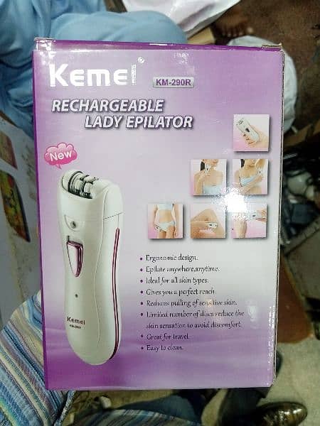 Lady Trimmer Rechargeable 1