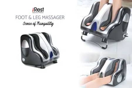 New Shiatsu Kneading Rolling Vibration Foot Calf Leg Massager Machine 5