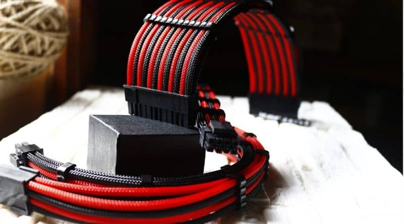 Custom Sleeved GPU Graphics Card Extension Cables for Gaming Computer 5