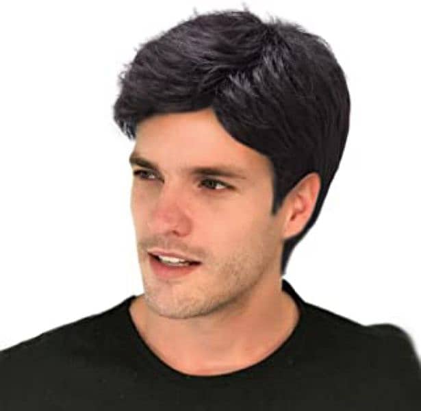 Cap Wig Hair For men and extension 3