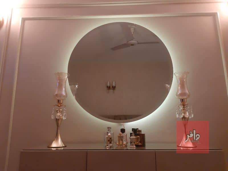 Round LED Backlight Mirror 3 Feet Size (We Also Customise) 3