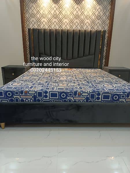 King size bed bed room set double bed 1