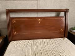 Solid Sheesham hand painted bed 0
