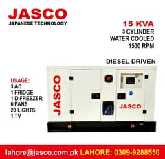 Jasco Diesel Generators 15 kva to 100 kva