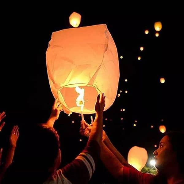 New Year Celebrations SKY LANTERNS  PACK OF 10 PIECES AVAILABLE 3