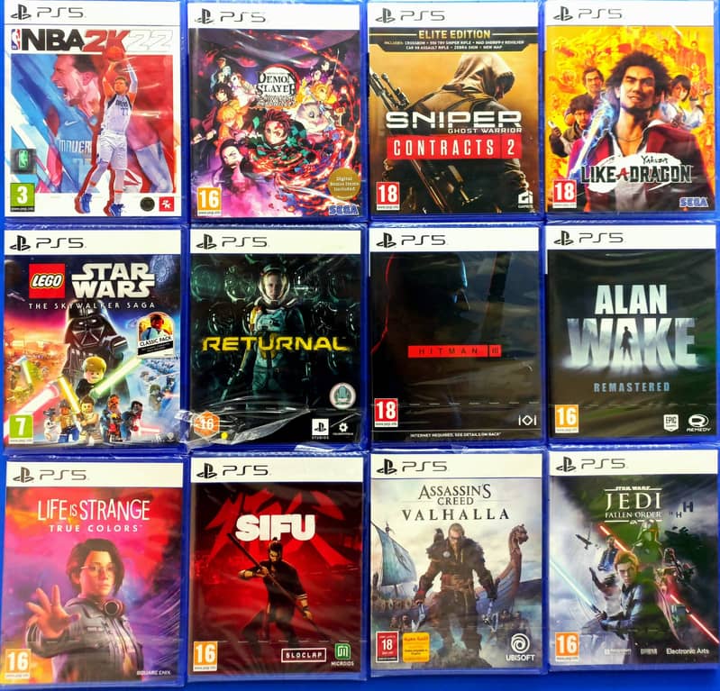 BRAND NEW PS5 GAMES AVAILABLE AT MY GAMES ! - Games & Entertainment ...