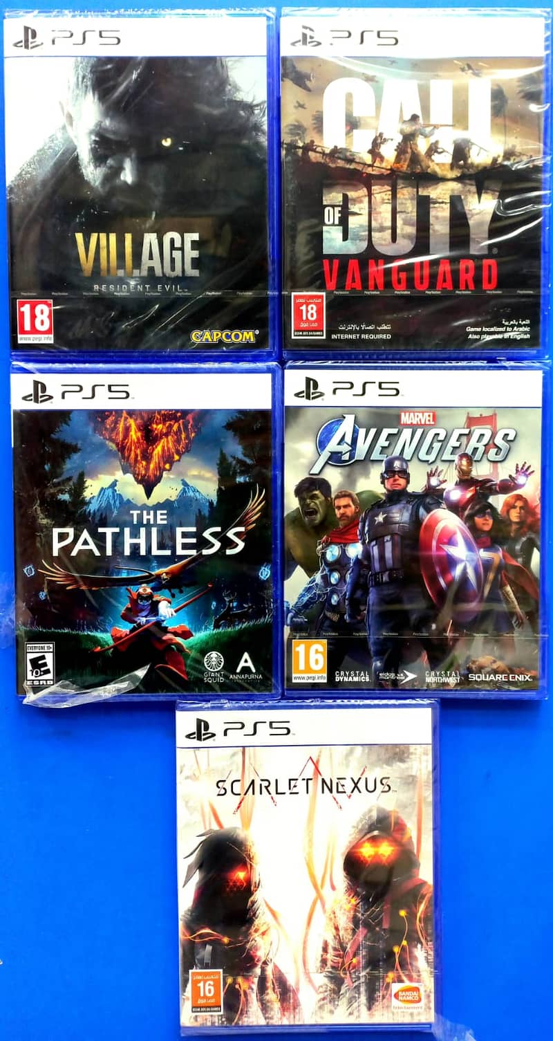 BRAND NEW PS5 GAMES AVAILABLE AT MY GAMES ! 6