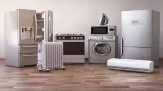 Auto matic washing machine No frost fridge,Ac, Home Aplinces, LED