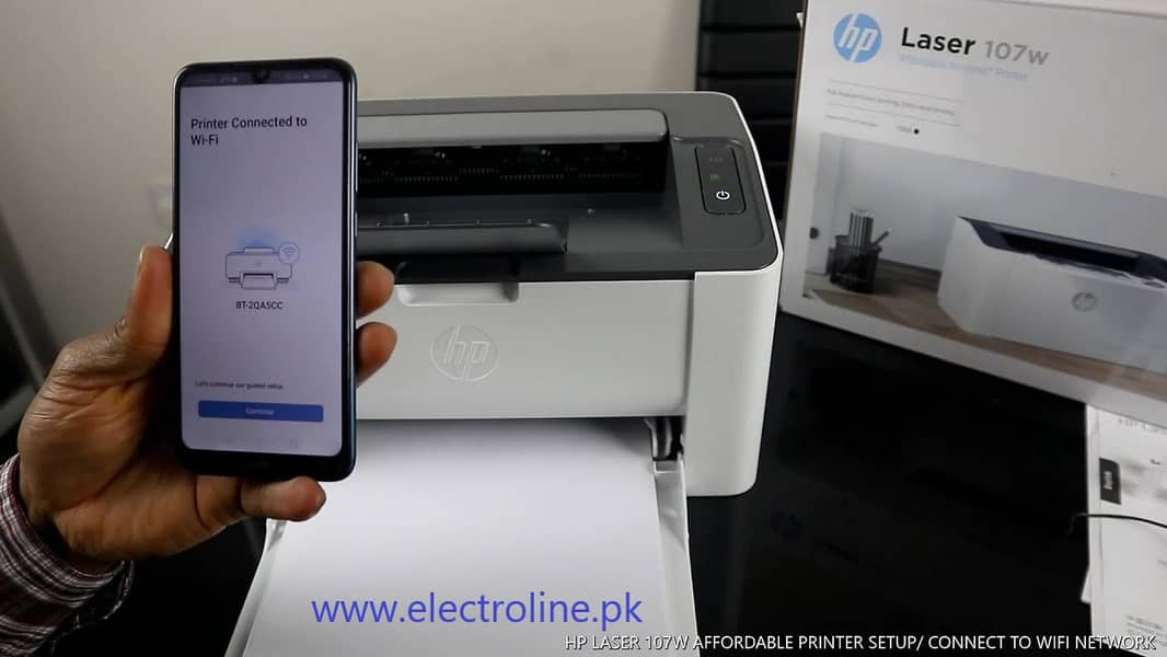 HP Laser 107w Wireless Printer 6